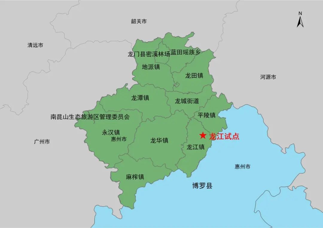 惠州市龙门县龙江镇罗洞村等3个村全域土地综合整治试点项目1