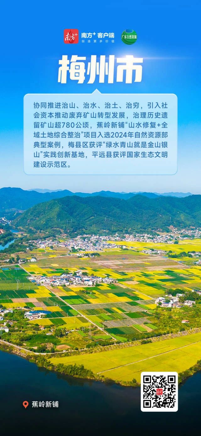 全域土地综合整治，广东全域推动综合整治，生态保护修复，广东生态保护修复1